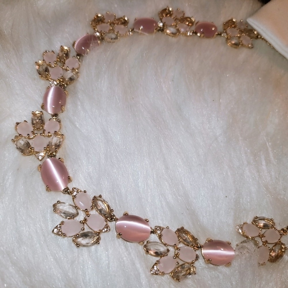 kate Spade glitzy statement necklace